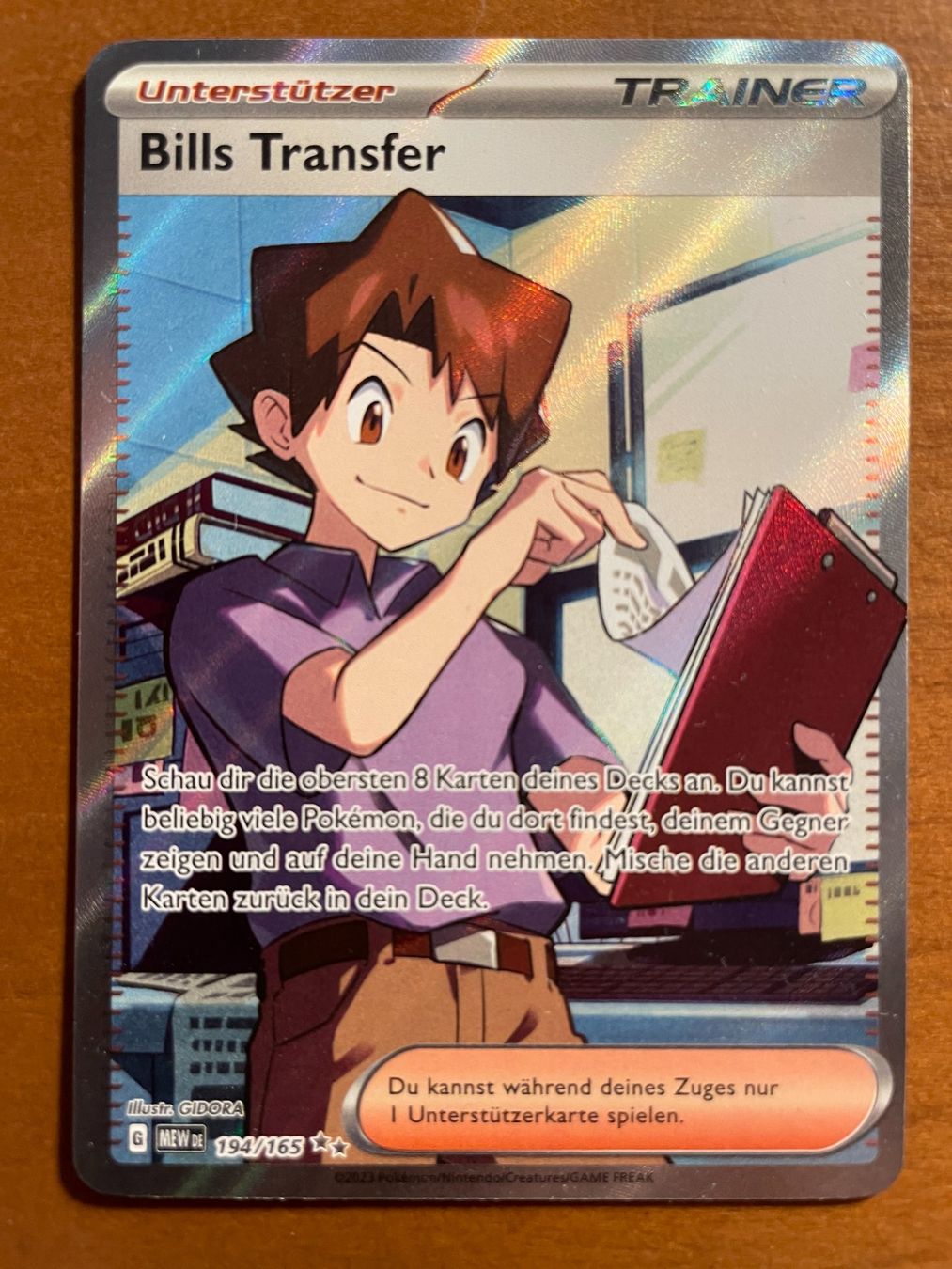 Pokémon Carte collezionabili: Pokemon Bills Transfer (Versand gratis) – Nuovo (secondo la descrizione) da Chur venduto da Angerson