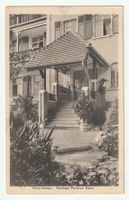 AK 1917, Rheinfelden Soolbad Pension Eden Jugendstil-Bau
