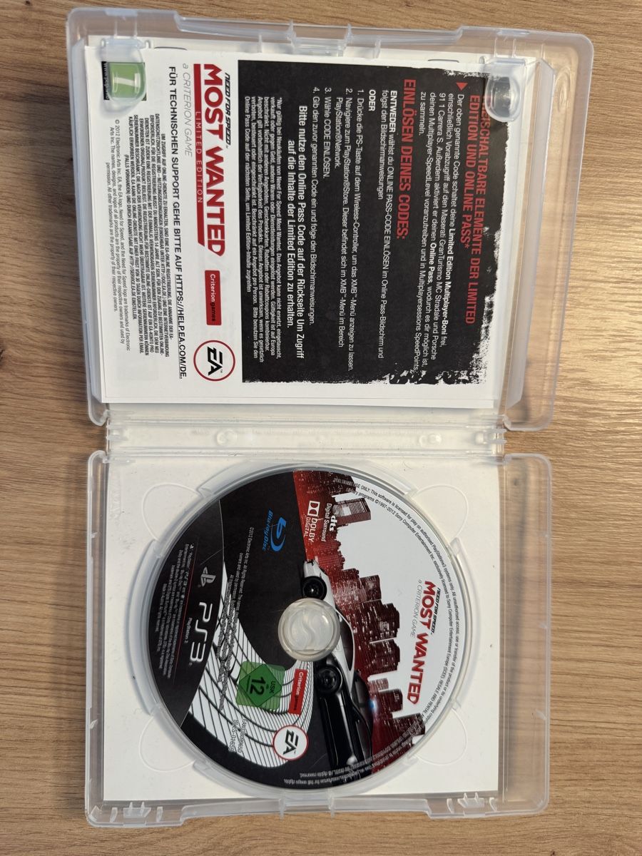 Sony Giochi: Need for Speed Most Wanted Limited Edition PS3 – Usato da Biberist venduto da etesummer 2
