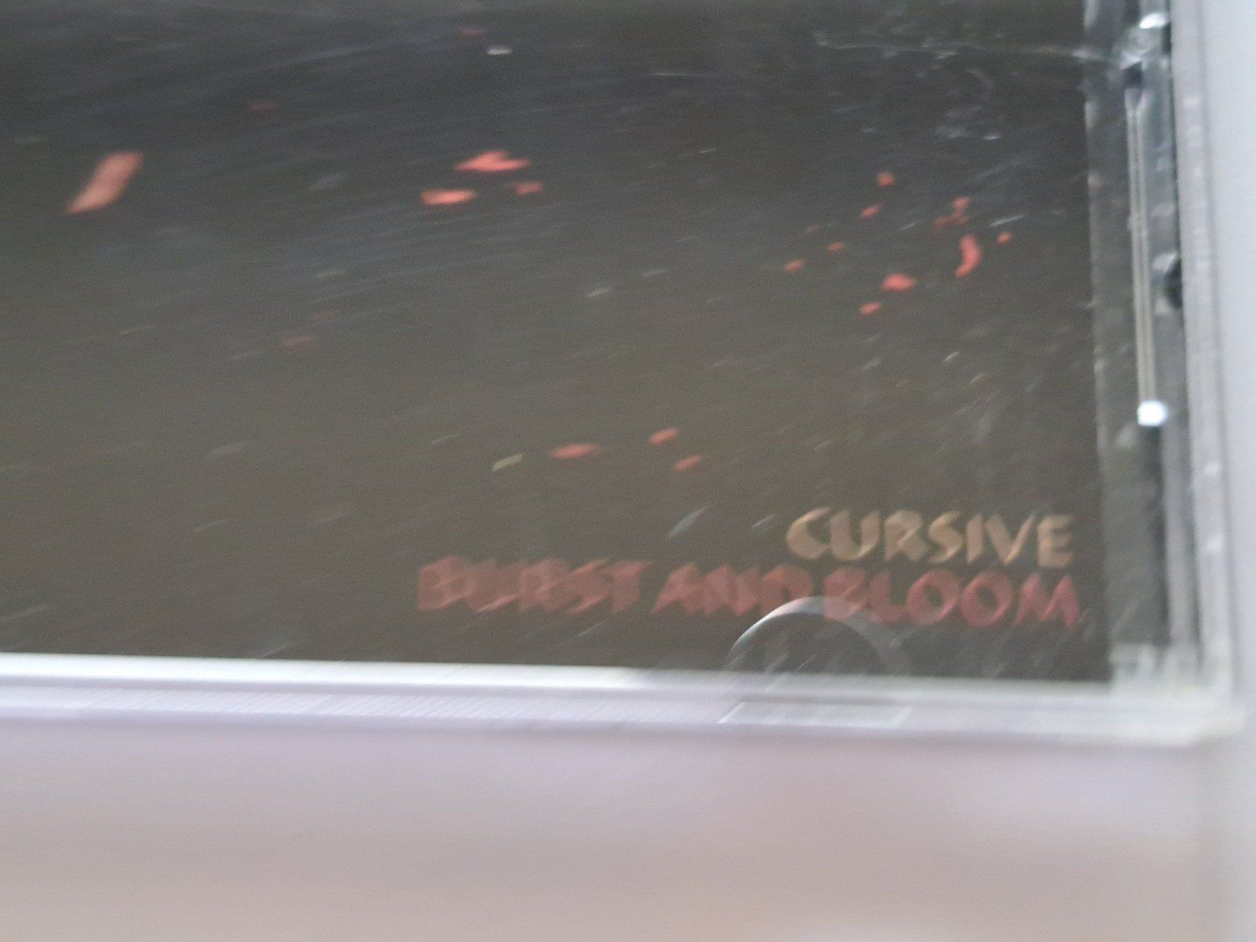 CDs: CD Cursive – Burst And Bloom ( Indie, Emo Post Hardcore ) – Gebraucht aus Pully von bro_n52j 1