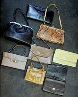 9 x tolle vintage Taschen im Konvolut  😃