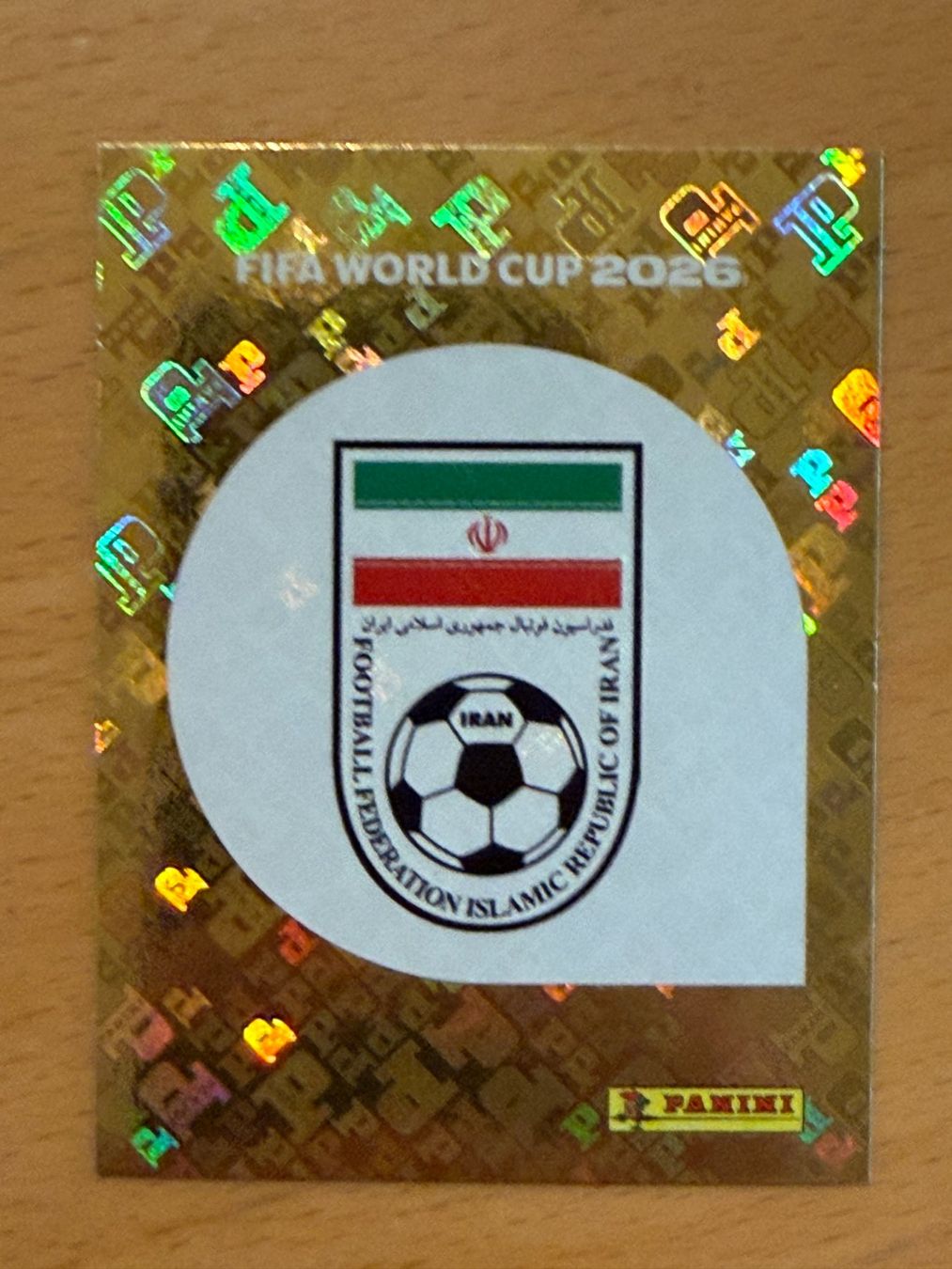 Panini Sammelbilder & Trading cards: FIFA World Cup 2026 Iran Sticker IRN 1 – Neu (gemäss Beschreibung) aus Riehen von Tomson81