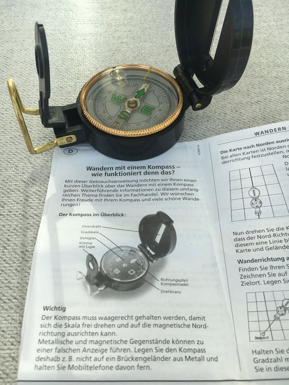 Engineer Directional Compass (Lensatic Compass) mit Manual Kaufen auf