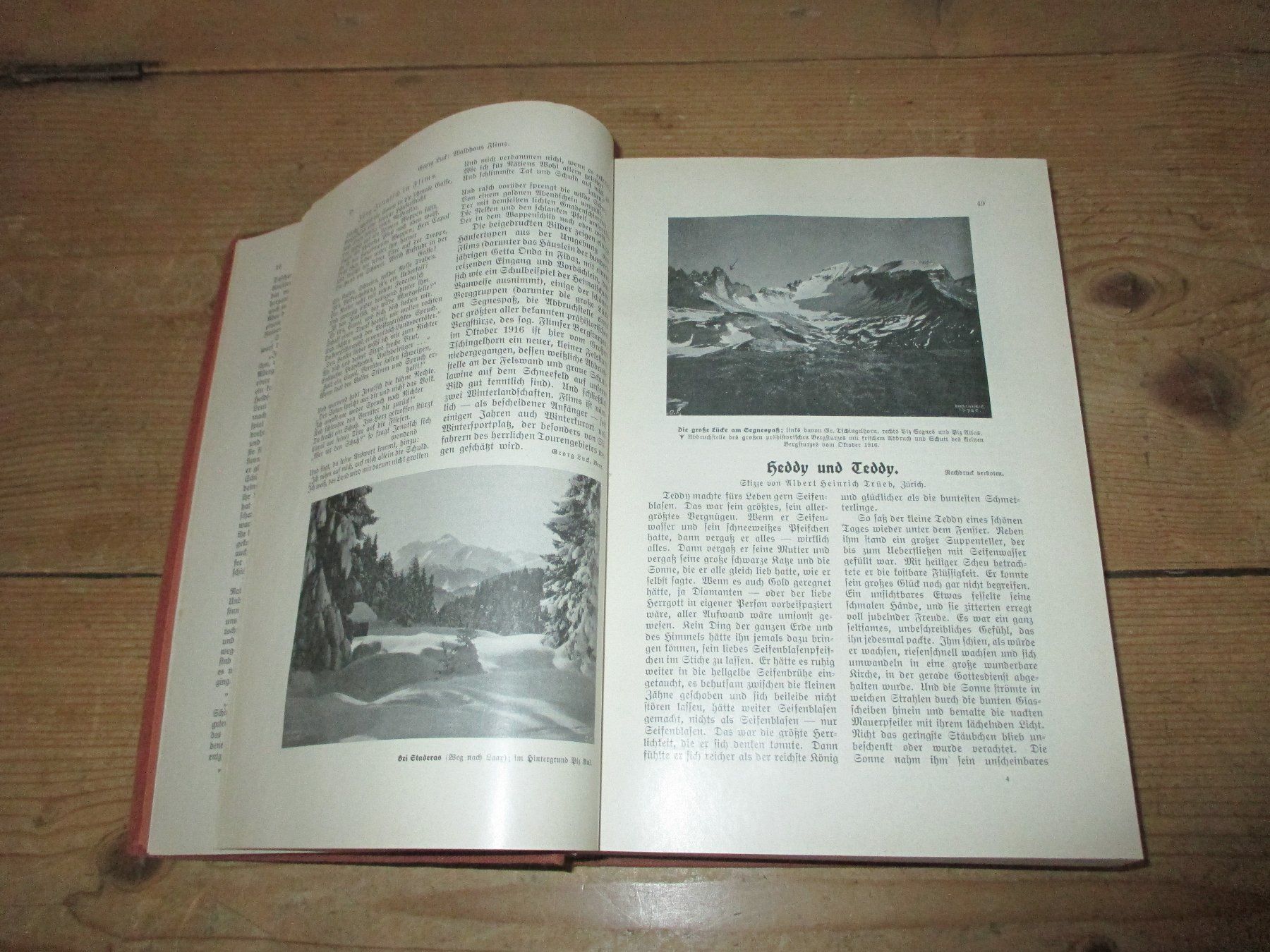 Livres: Die Schweiz 1917 – D'occasion à Flims - Dorf par Stagediver 1