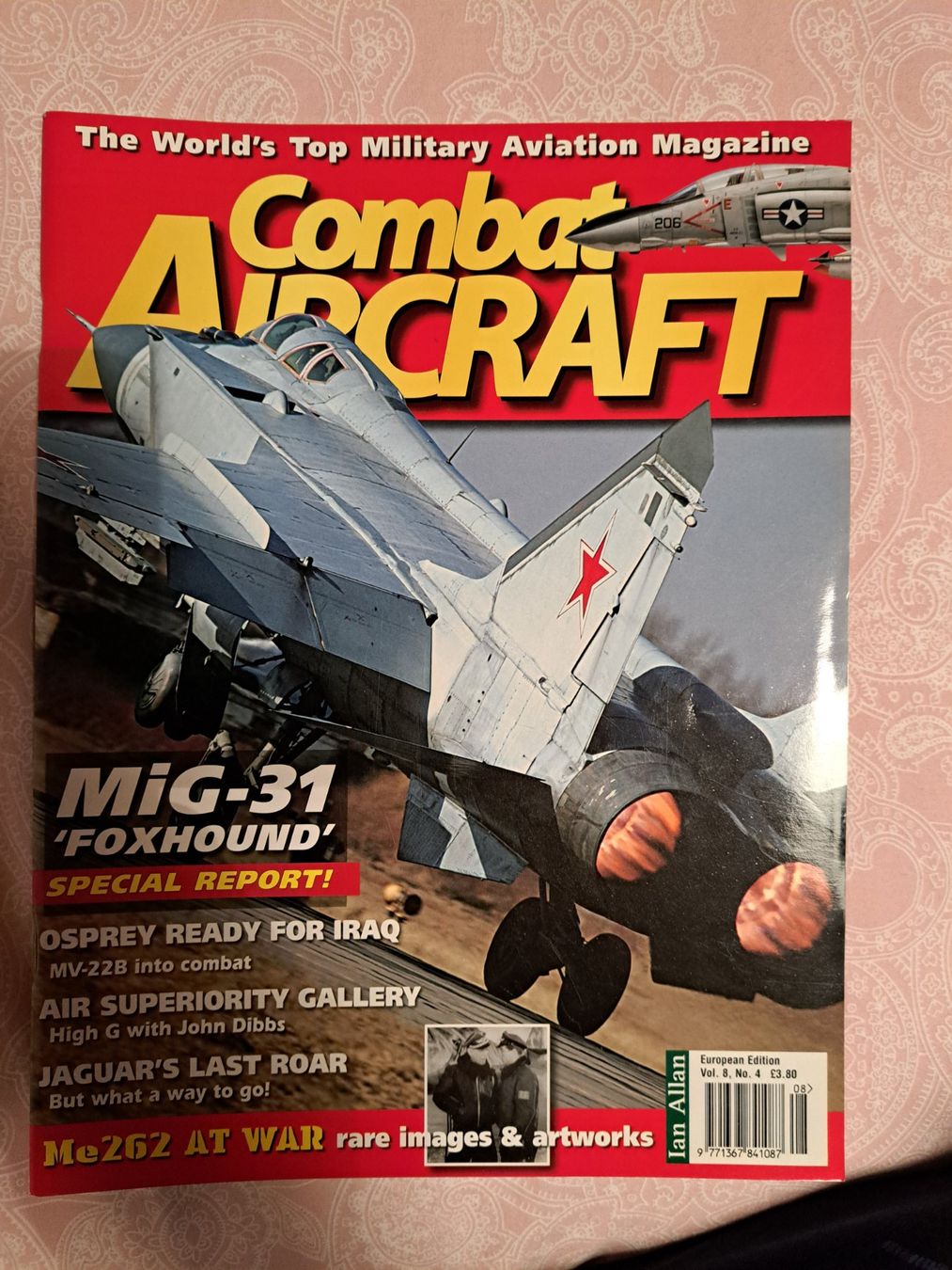 Riviste & Magazine: Combat Aircraft Vol.8 No.4 Aug.- Sept. 2007 – Usato da Luzern venduto da ingroma75