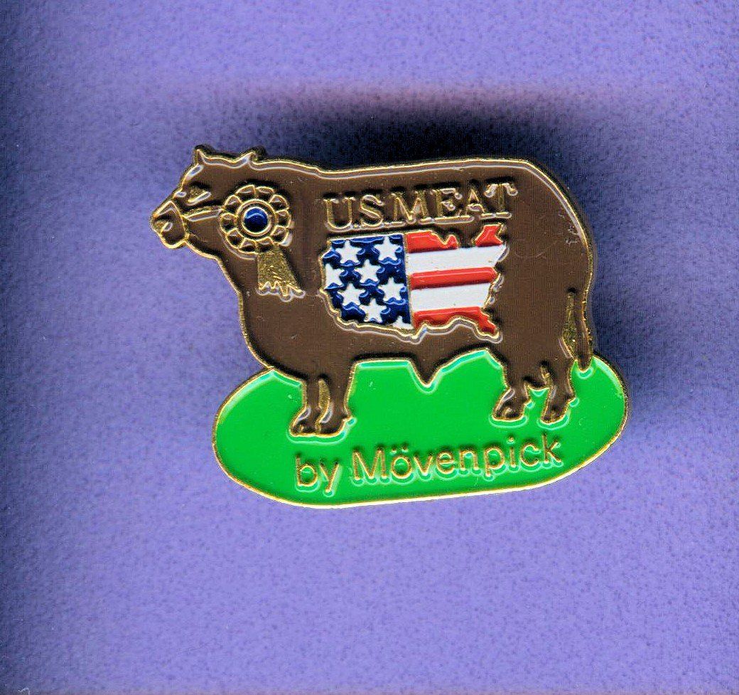 Placchette & Badge: MÖVENPICK  U.S.MEAT – Usato da Winterthur venduto da Sammleroase