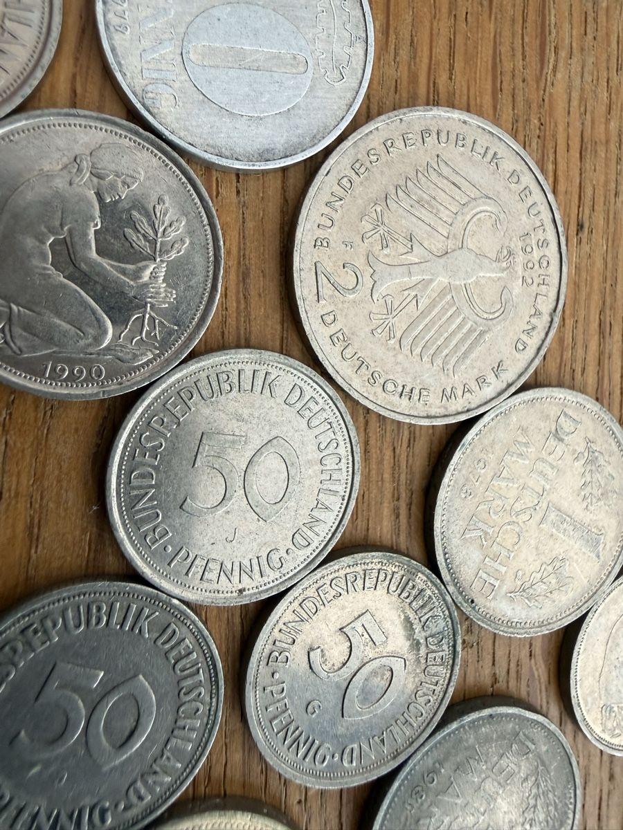 Tutti le monete: 200 Mark 2 Mark 1 Mark 50 Pfennig – Usato da Goldach venduto da Messerguru 3