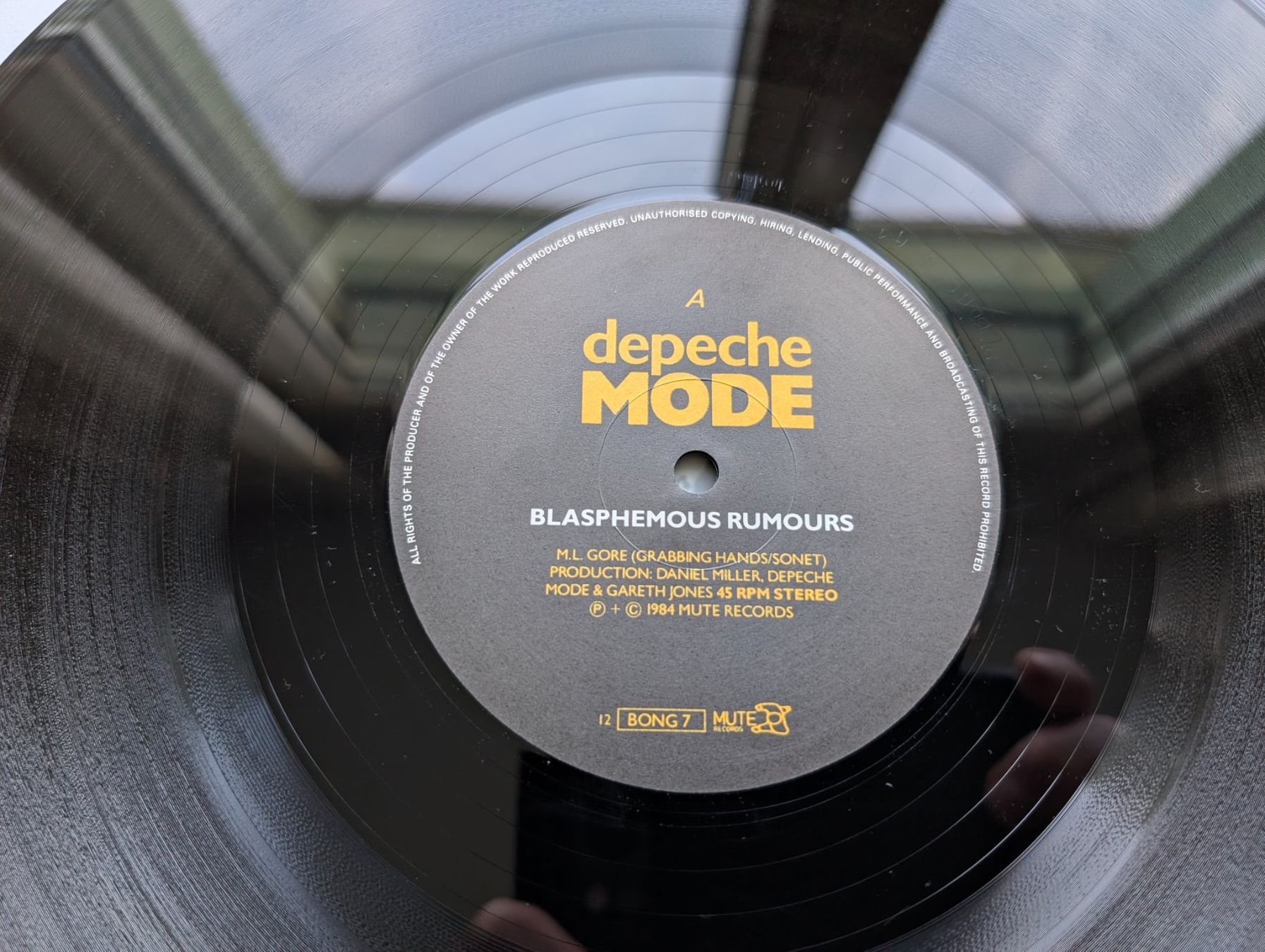 Dischi in vinile: Depeche Mode – Blasphemous Rumours  UK 84 – Usato da Ebikon venduto da kisuM 5