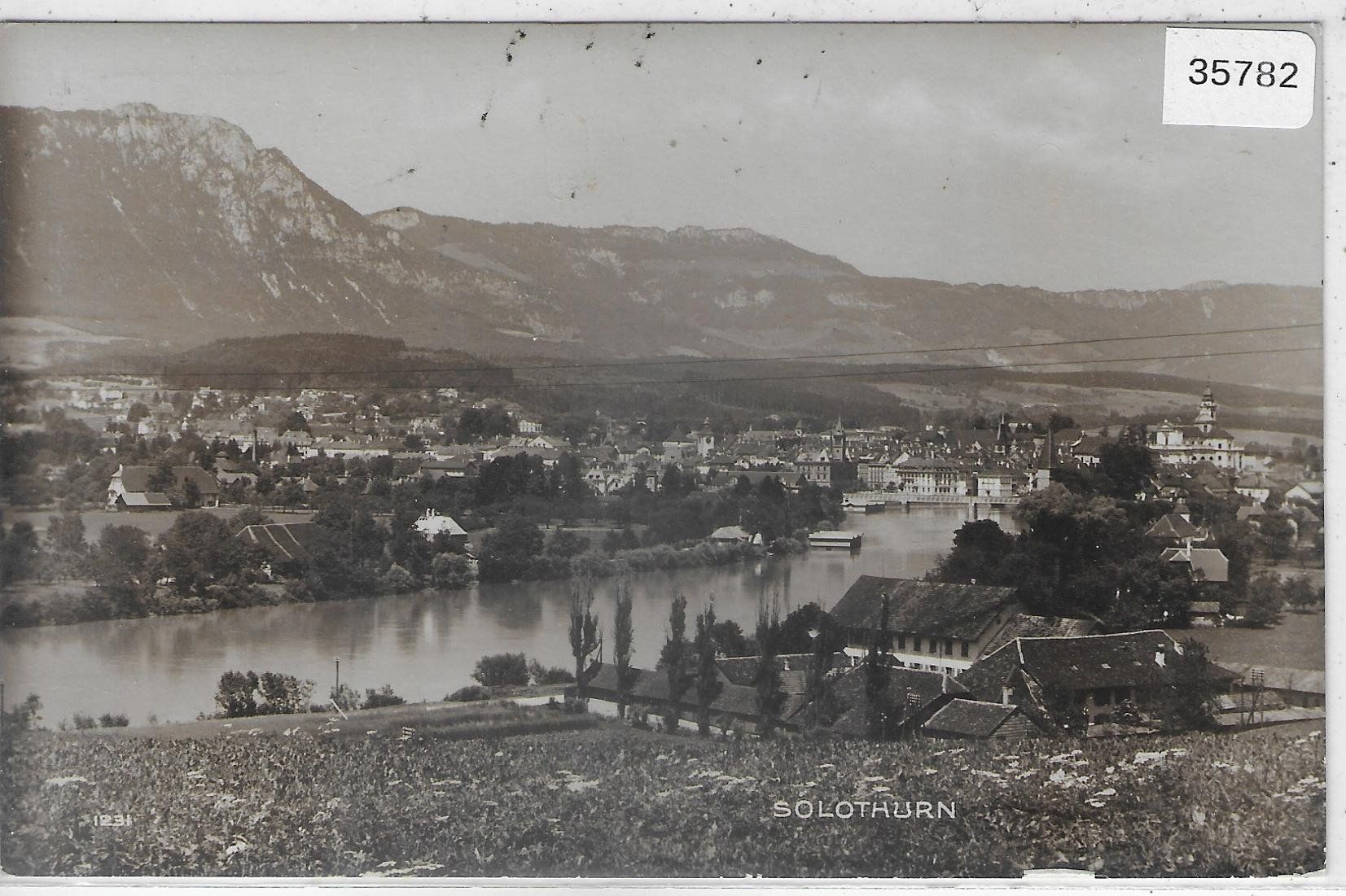 Cartoline postali: Solothurn - Generalansicht – Usato da Ettingen venduto da Kartenplanet