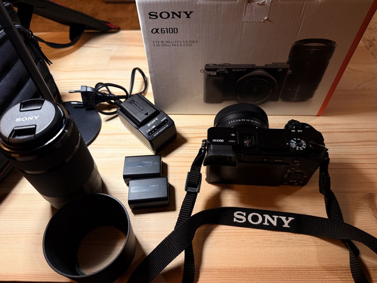 Sony Kamera: Sony Alpha 6100 Kit – Neu (gemäss Beschreibung) aus Oberwil i. S. von fab_tj6p