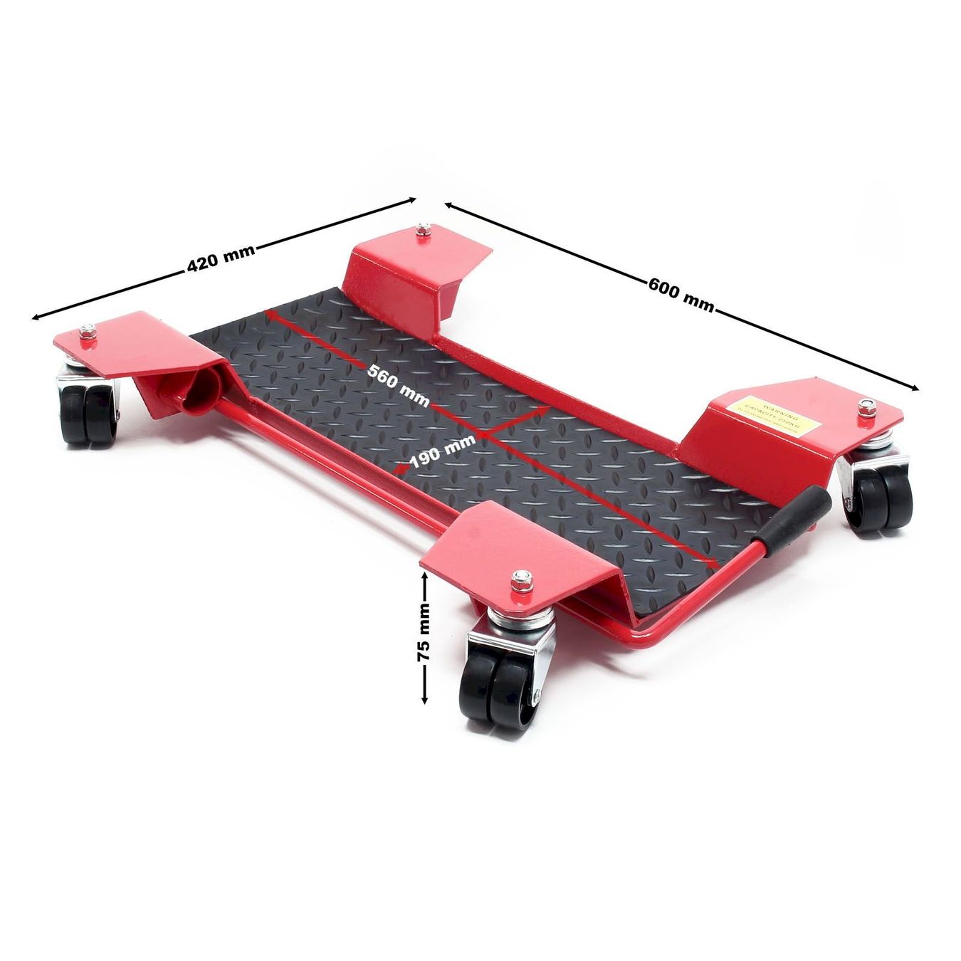 Stander: WilTec Motorrad Rangierhilfe 250 kg – Nuovo e nell'imballaggio originale da Bottighofen venduto da zaap 3