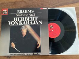 Herbert v.Karajan Brahms Sinfonie Nr.2/Hi-Fi 1-4 Sammelalbum