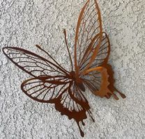 Schmetterling rostig