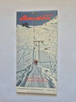Amden Oversichtskarte Wintersport Vogelschaukarte Wander
