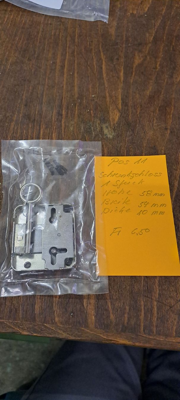 Lucchetti: Pos.11 Schrankschloss – Nuovo e nell'imballaggio originale da Stetten AG venduto da Maschinenwarencenter 1