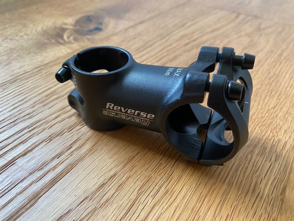 Reverse Base Vorbau – 40 Mm, 0°, 31,8 Mm Klemmung, Rot, Für Mountainbike
