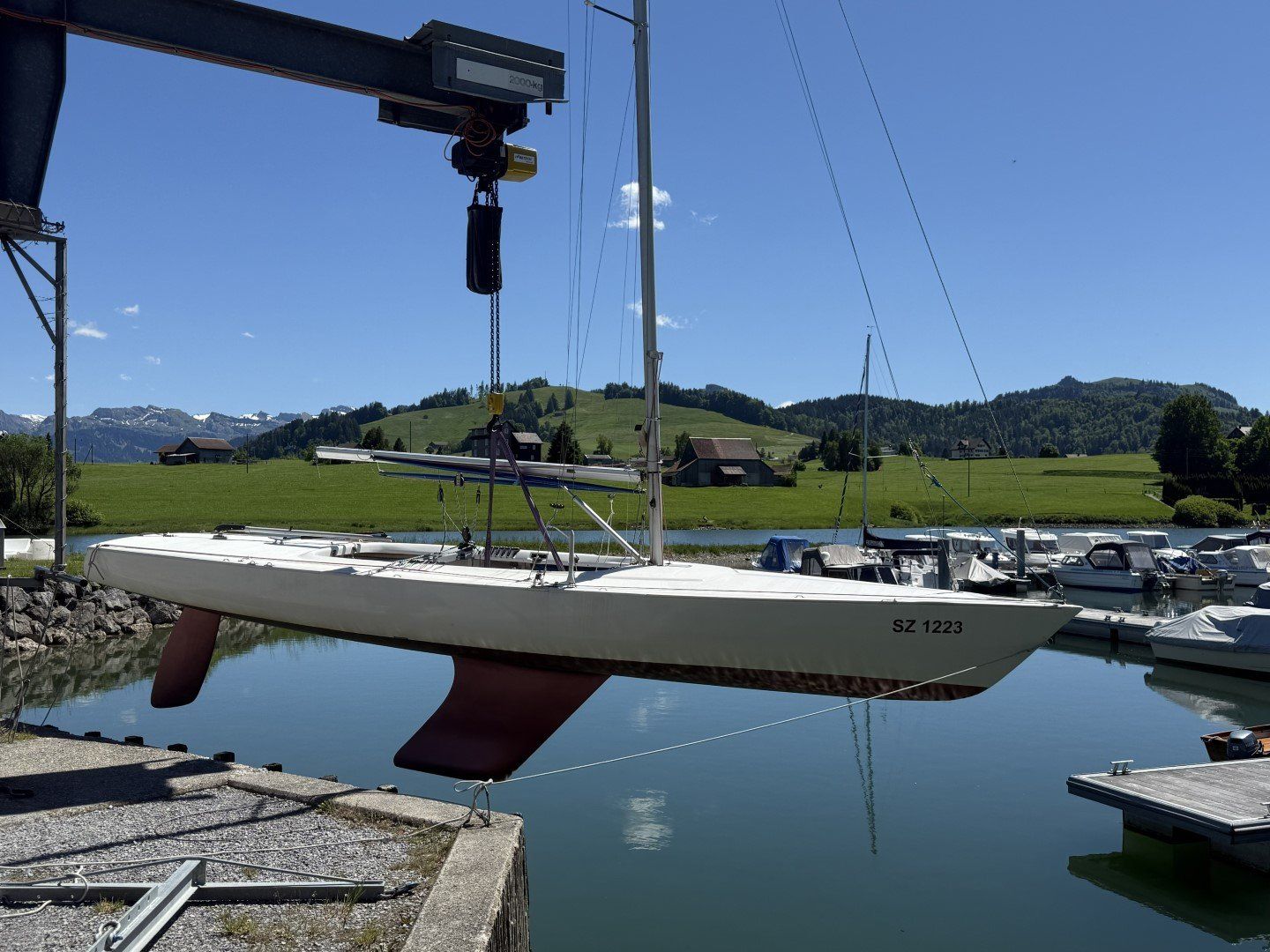 Barche: Segelboot Haag Dyas mit Bootstrailer – Usato da Richterswil venduto da Blue210 6