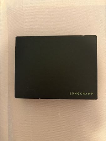 Elegante portafoglio LONGCHAMP in pelle nera