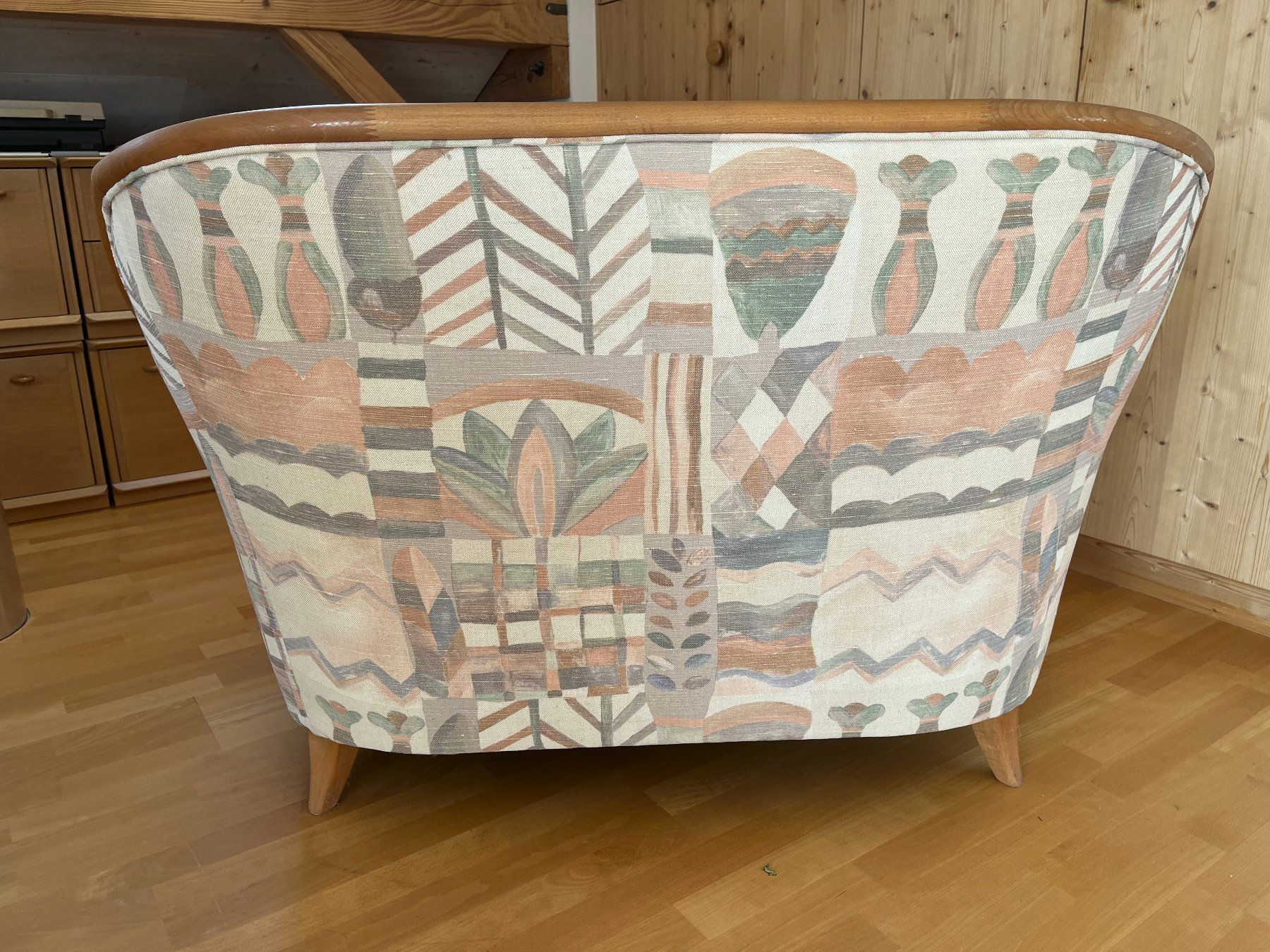 Divani: Sofagarnitur Couch 2-Sitzer+Sessel Canapé Buche/Stoff – Usato da Kehrsatz venduto da Heikas 2
