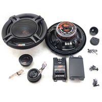 2 Kit mit 2-Wege SP AUDIO SP-6.5C Kit Lautsprecher 16,5 cm