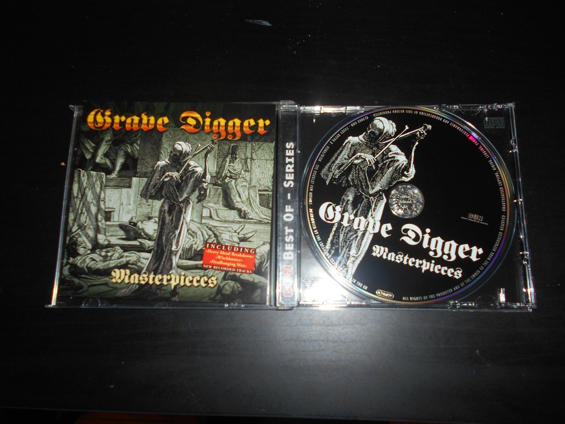 CDs: Grave Digger – Masterpieces / 2002 – D'occasion à Aarberg par witchhunter01