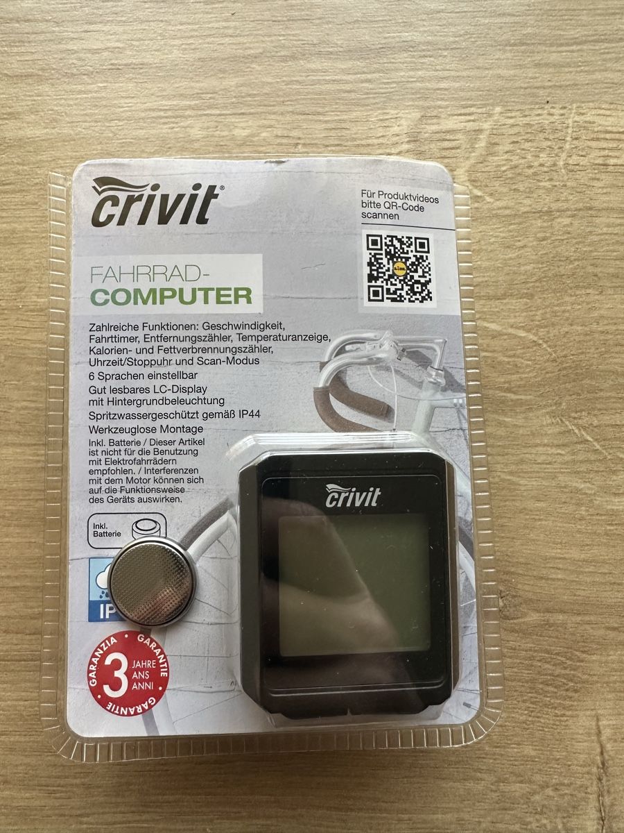 Mesurer: Crivit Fahrradcomputer – Neuf (Voir description) à Wildegg par dmy_8j9x 2