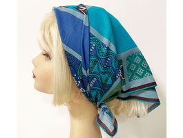 Bandana / Baumwolltuch FISBA-STOFFELS Aztekenmuster 1980s