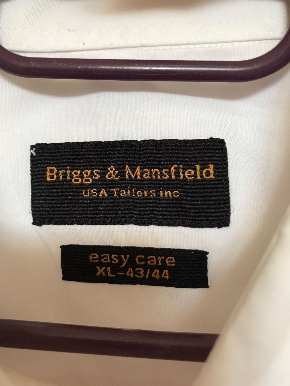 Hemden: Chemise / Hemd BRIGGS & MANSFIELD - T 50 – Neu (gemäss Beschreibung) aus Arzier-Le Muids von WinT078 3