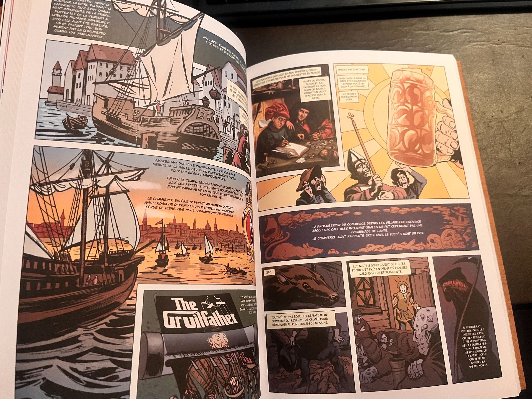Comics: BD "Une histoire de la bière" – Gebraucht aus Lausanne von Kinga_Shopaholic 5