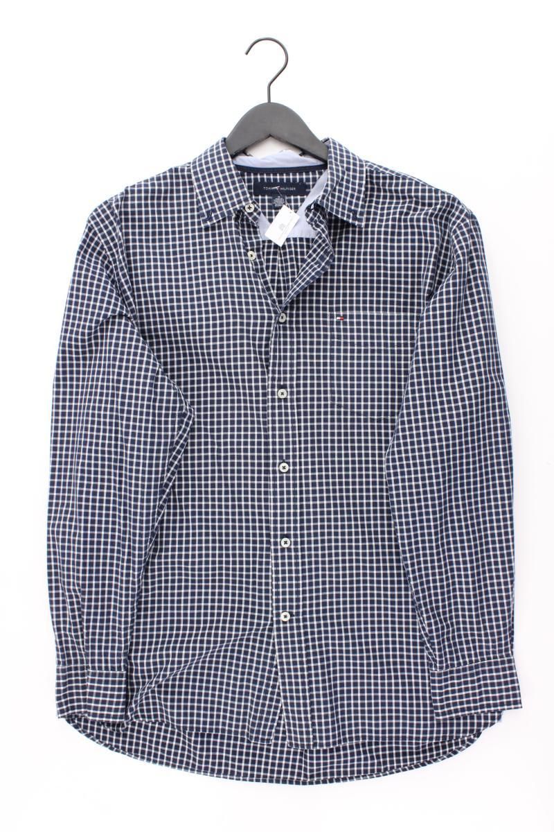 Camicie: Tommy Hilfiger Langarmhemd Gr. M blau – Usato da Neustadt an der Waldnaab venduto da SecondLifeFashion