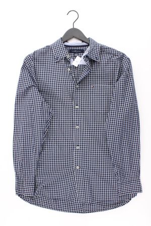 Tommy Hilfiger Langarmhemd Gr. M blau