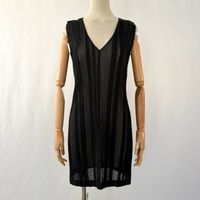 Pleats Please Issey Miyake  Pleated New Tunic mini dress