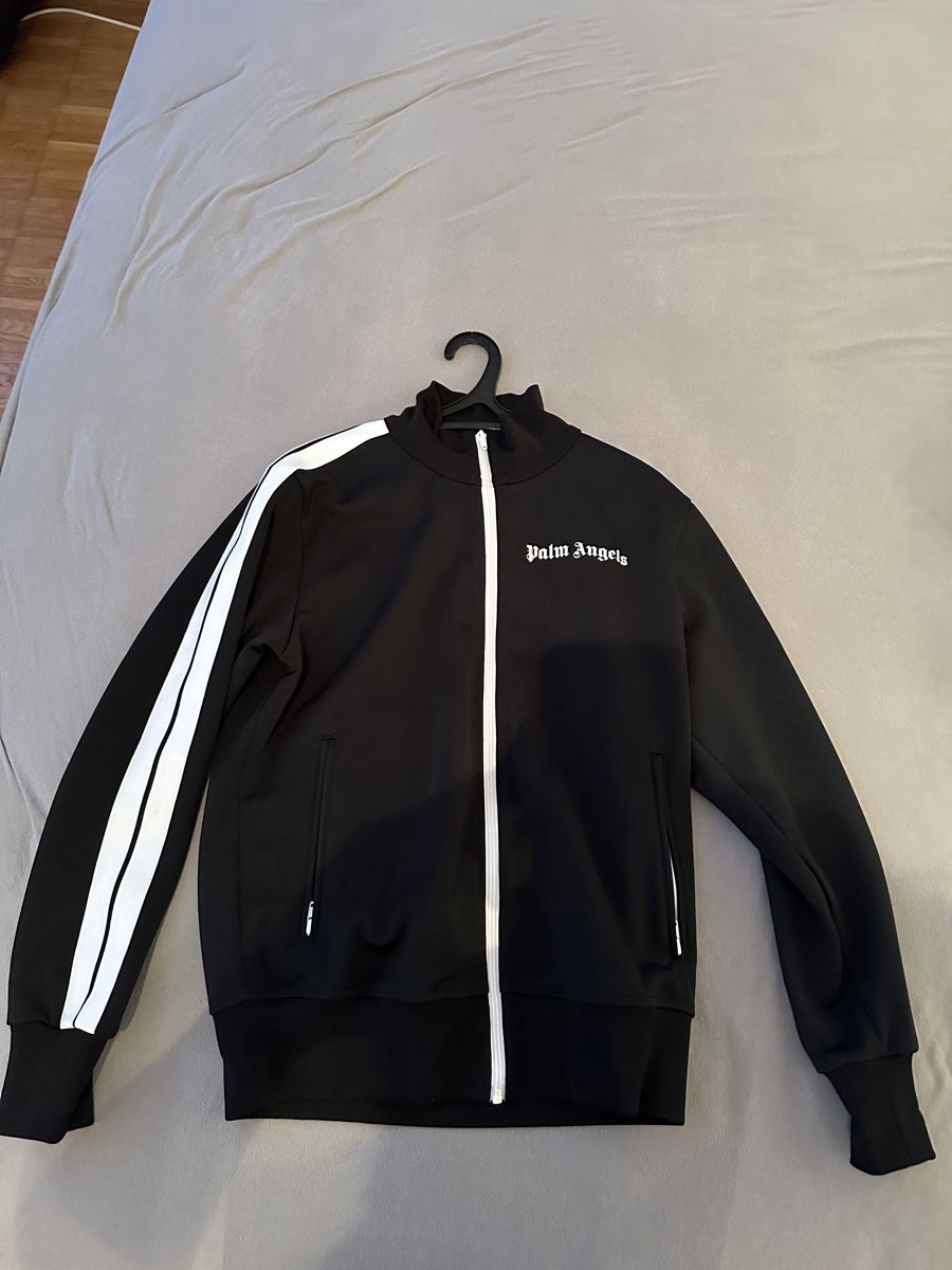 Palm Angels Giacche: Palm Angels Trainingsjacke Schwarz Grösse M – Usato da Neuenhof venduto da aleksa.goat
