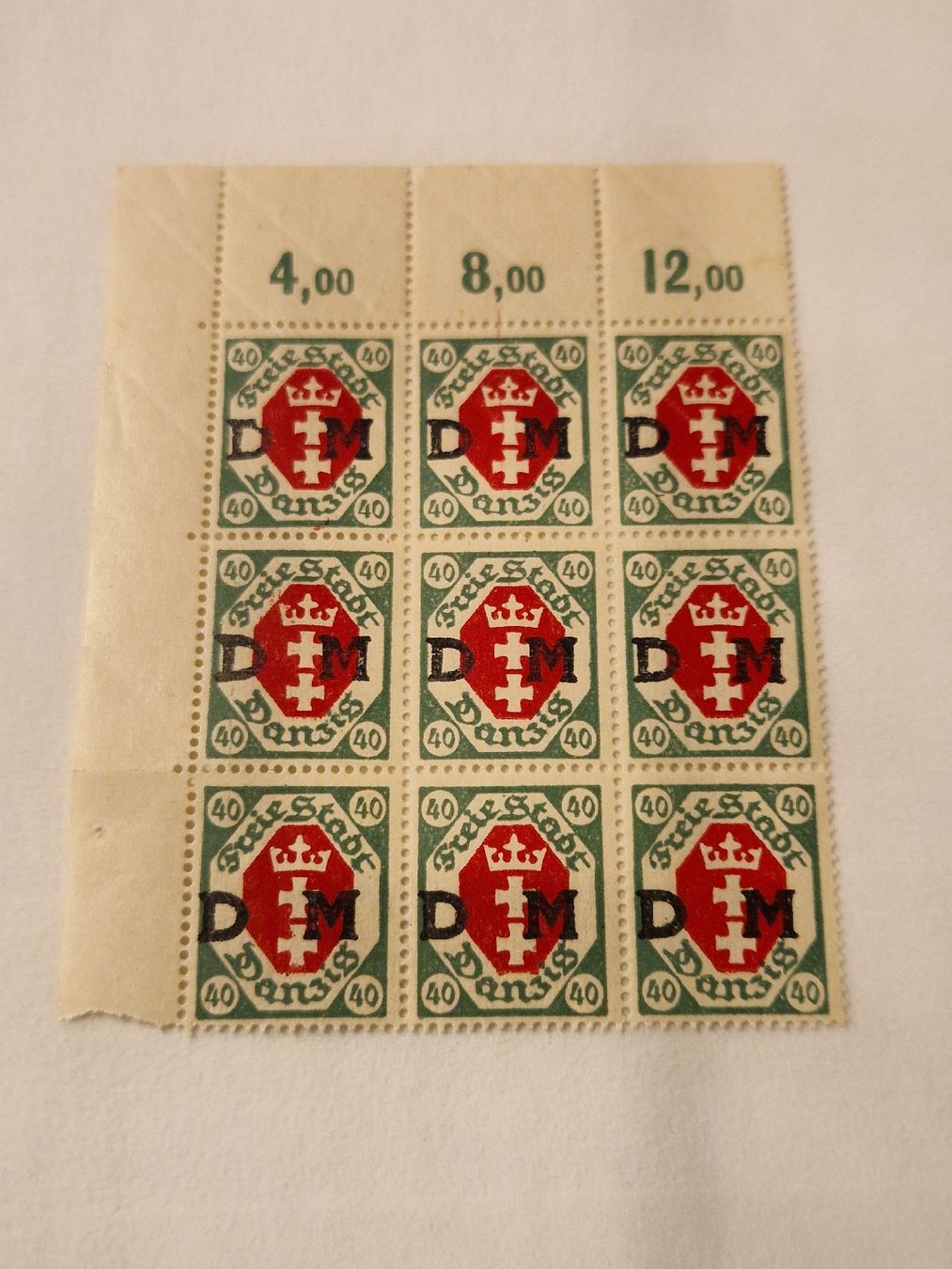 Tous les timbres: Deutsches Reich Danzig postfrisch – Neuf (Voir description) à St. Gallen par Enrico_SG