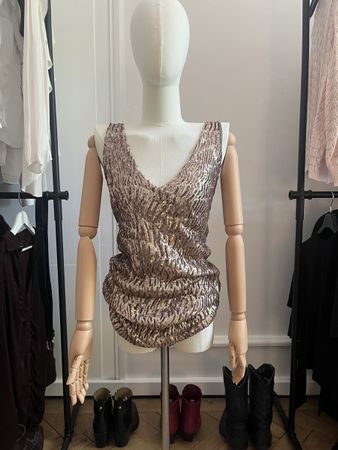 Sparkling Sequin Tank Top 