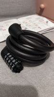 Cable Lock Combination Black Bicycle Security