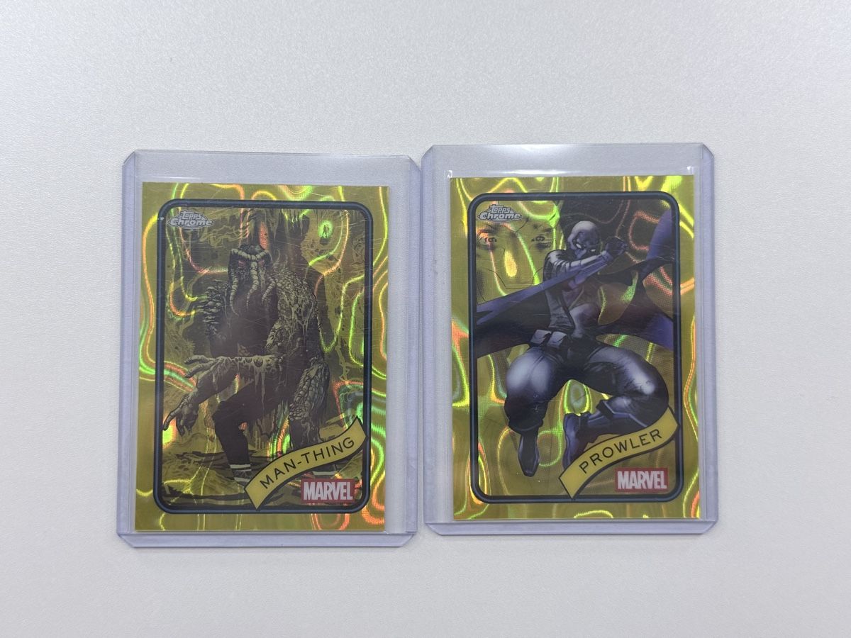 Topps Carte collezionabili: Topps Chrome Marvel 2025 9x Yellow Wave Fullset – Nuovo (secondo la descrizione) da Küttigen venduto da Donart10 4