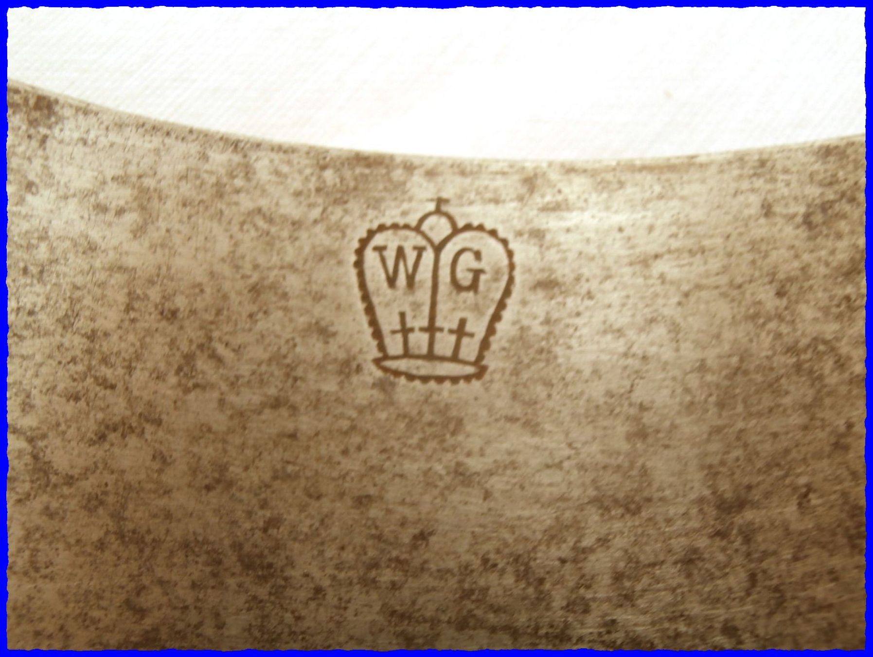 Posate: antikes WIEGEMESSER - Kräutermesser - gemarkt "WG" – Usato da Worblaufen venduto da Re_mo81 8