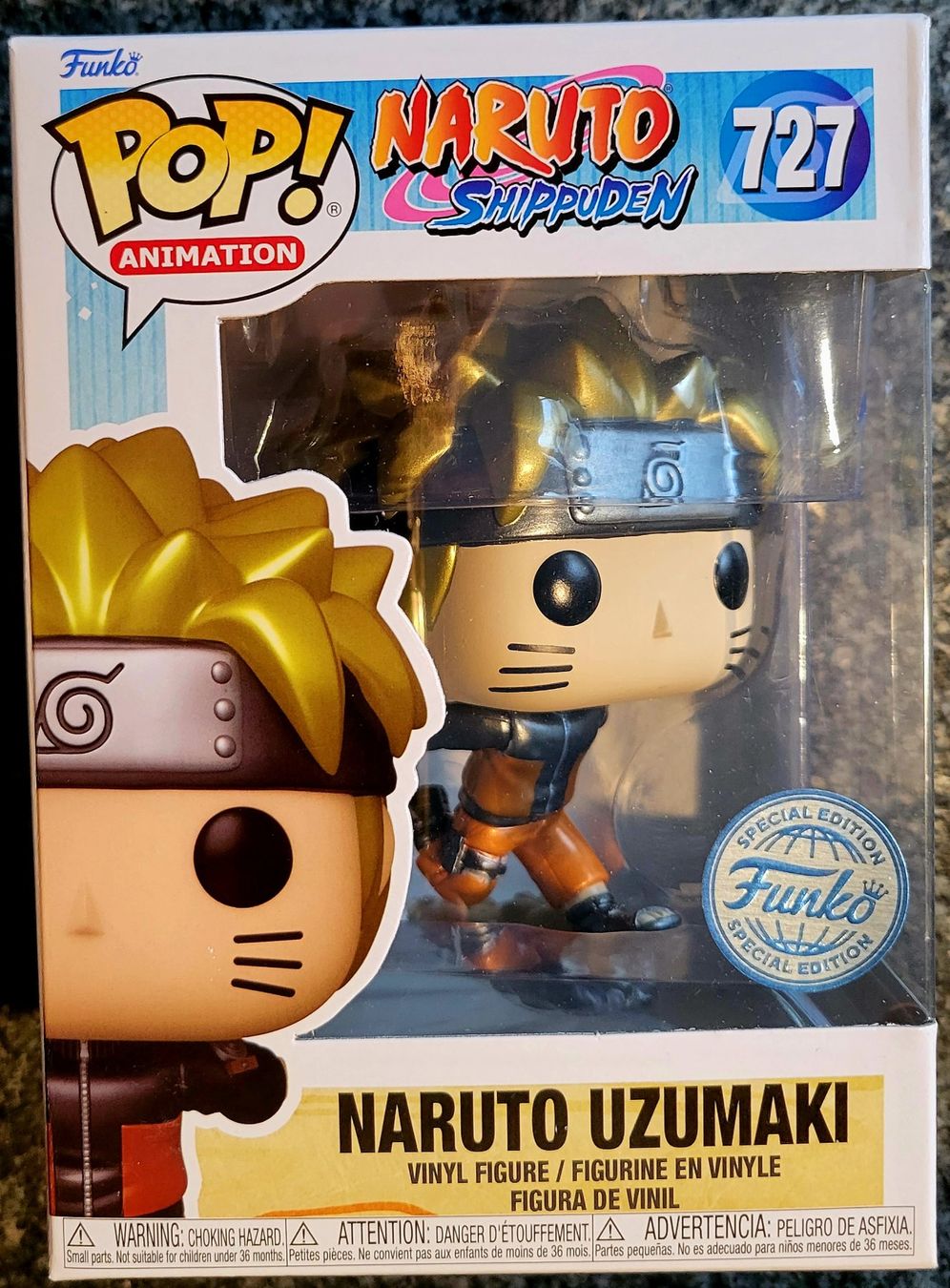 Funko Figuren: Funko Pop Naruto   Naruto Uzumaki  Metallic – Neu und originalverpackt aus Montet (Glâne) von KOADA
