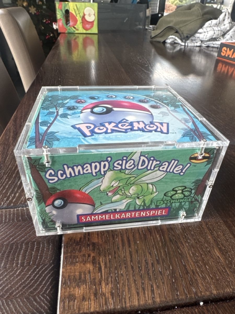 Pokémon Sammelbilder & Trading cards: Pokemon Base Set Jungle Booster Box Display Case Acryl – Gebraucht aus Ersigen von Poketrade_Emmental