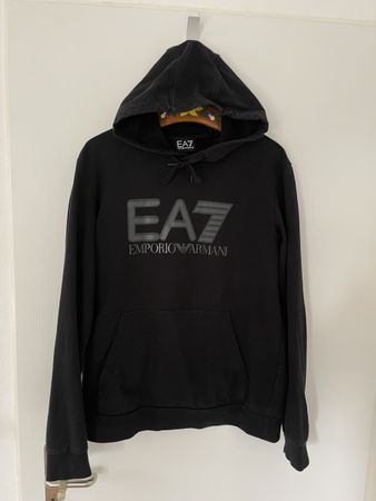 Schwarzer EA7 Emporio Armani Hoodie, Grösse L fit M, Top!