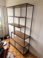 Étagère en bois et métal