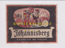 Etikette für Wein - Johannisberg /bd