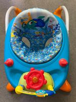 Baby Gehfrei Kids II blau mit Spielzeug gebraucht
