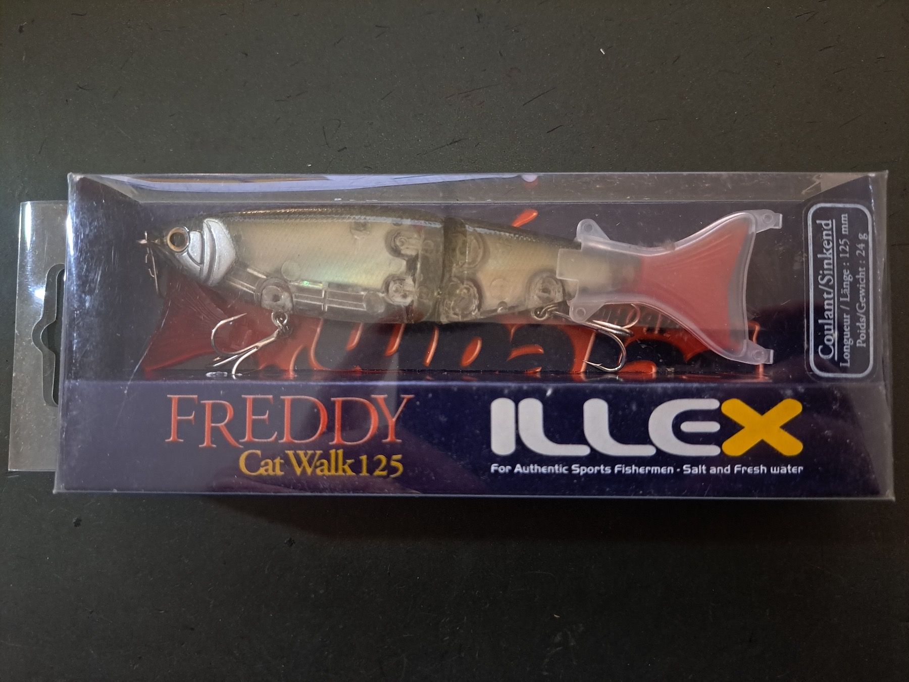 Esche: Illex Freddy Cat Walk 125 mm IP Sakana – Nuovo e nell'imballaggio originale da Fribourg venduto da versus702