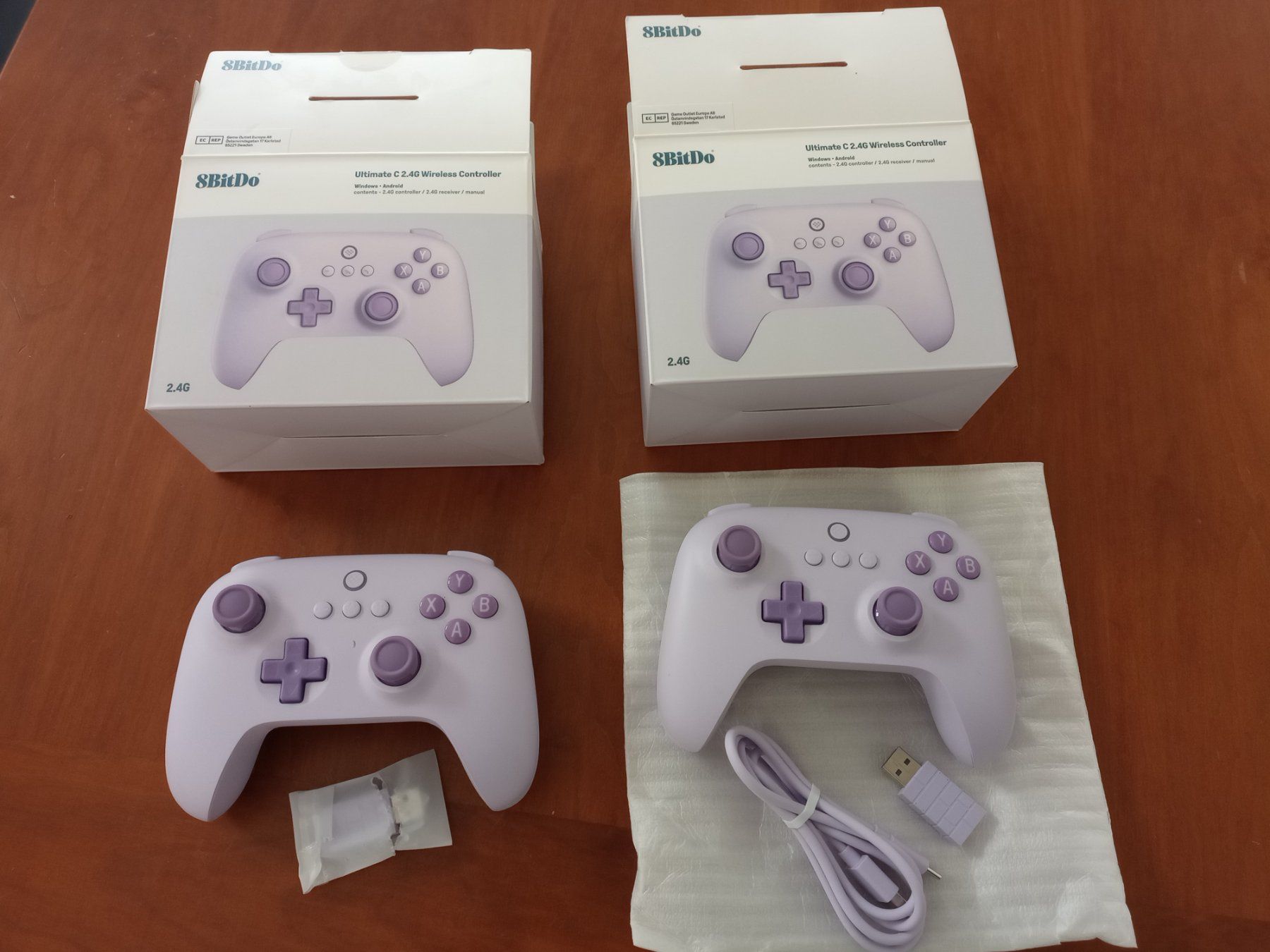 Controller: 2 x Kabelloser Gamecontroller 8bitdo C2.4G – Usato da Knonau venduto da pau_52ct