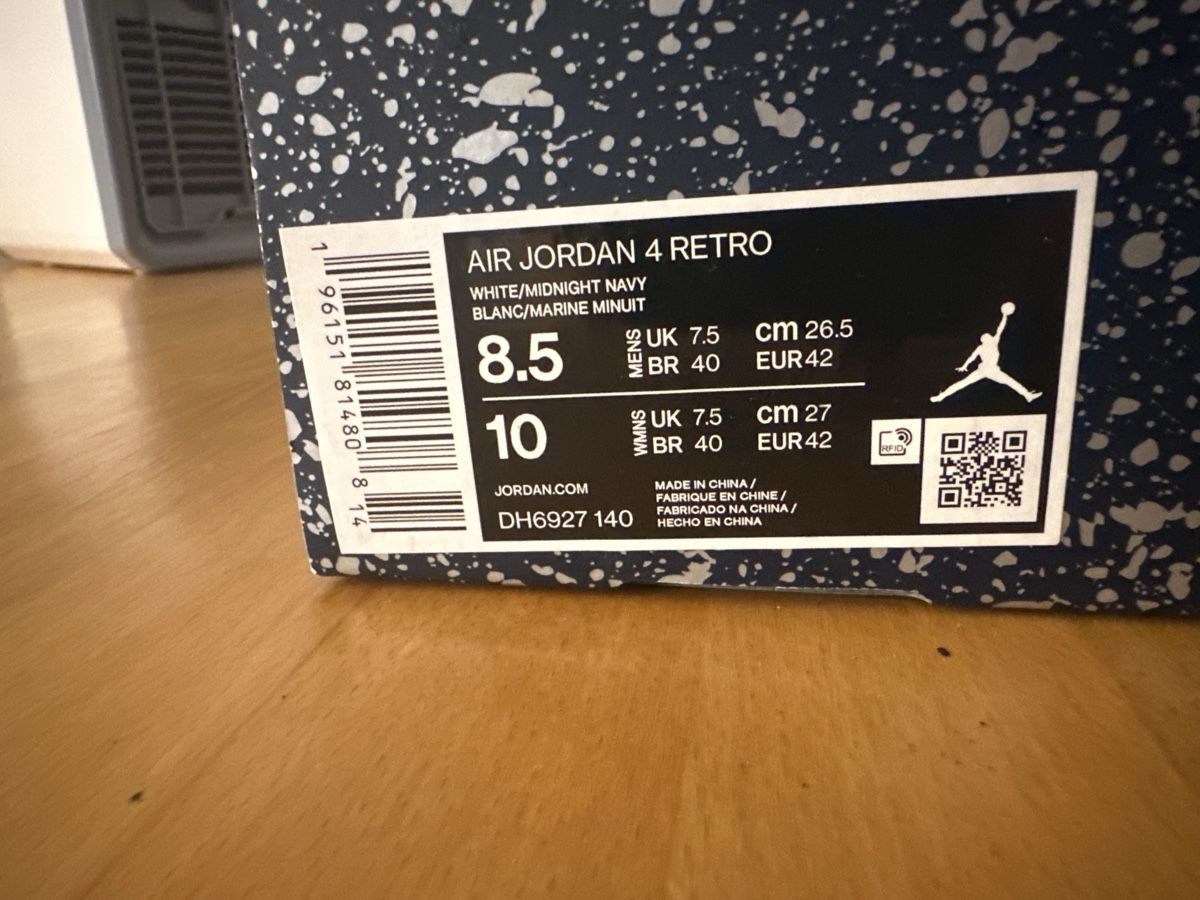 Jordan Scarpe da uomo: Air Jordan 4 Midnight Navy Taille 42 – Usato da Blonay venduto da Adrien_Pedro 2