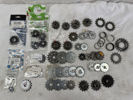 Zahnräder Ritzel Kettenräder Konvolut Sachs Puch Mofa Töffli
