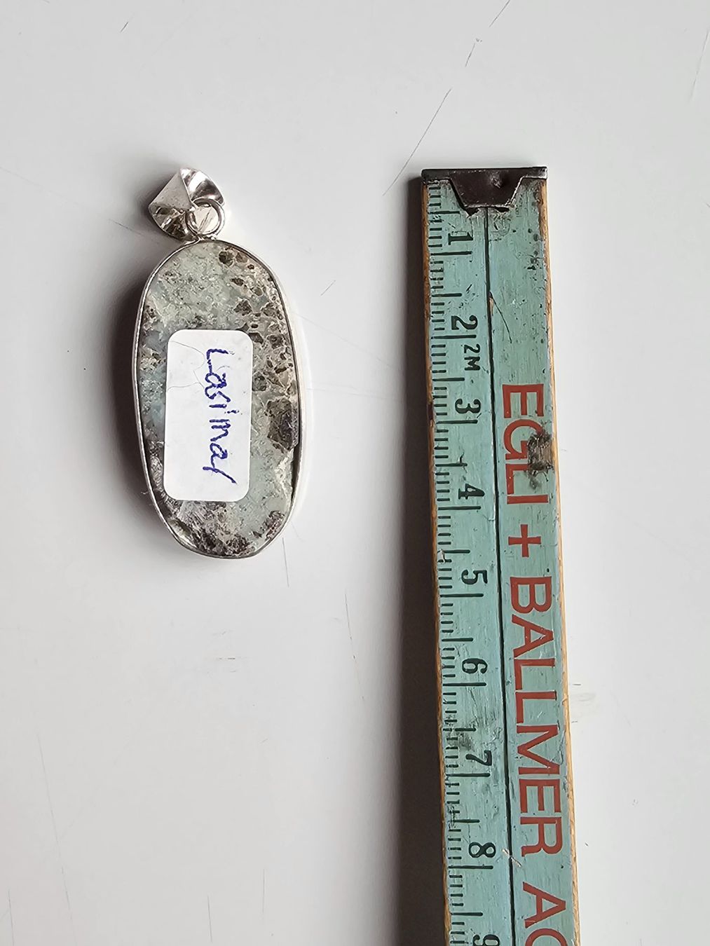 Ciondoli: Larimar Anhänger - 925 Silber – Nuovo e nell'imballaggio originale da Bassersdorf venduto da CorinneK36 1