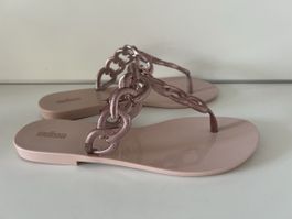 Melissa Sandalen Roségold Gr. 40 - Sommer-Look ✨